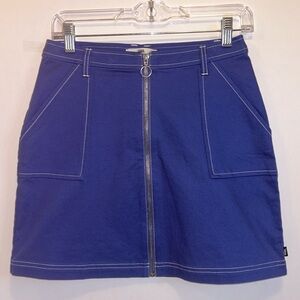 Vans Off the Wall Brighton Blue  Skater Skirt Women’s Small
